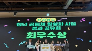 6.사진(영광군 댕히어로즈 전남도 청년공동체 활성화사업 최우수상 수상)1.jpg