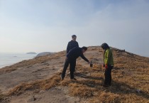 김장오 영광부군수, 희귀 야생조류 서식지 육산도․각거도 현장점검