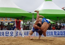 ‘으라차차!’법성포 단오장사 씨름대회 3년만에 개최