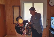 낙월면, 설맞이‘옥당골 결연세대’방문