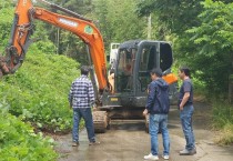 군서면, 집중호우 피해 복구와 예방에 행정력 집중