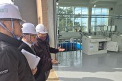 영광군, 맑은물 공급을 위한 영광 제 2정수장 현장점검 실시