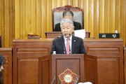 장기소 영광군의원, “미래산업 TF 구성·양육친화주택 조성해야”