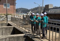 영광군, 여름철 자연재난 대비 배수펌프장 등 현장점검 실시