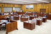 영광군의회, 제290회 임시회 개회…조례안 18건 심사