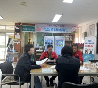 묘량면, 가을철 산불예방 집중기간 운영