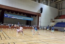 배드민턴 국가대표 상비군, 영광군에서 승리를 향한 스매시!