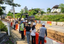 25년 도시침수대응사업 추진현황 현장점검 실시