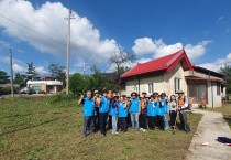 대마면 의용소방대·복지기동대 사랑의 마당청소 실시