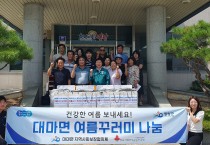 대마면 지사협, 건강한 여름나기를 위한 꾸러미 나눔