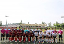 김준성 영광군수, 대통령금배 전국고교축구대회 시축