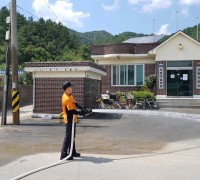 영광소방서 함평119 폭염 취약지역 살수지원활동