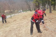 영광군, 산불진화대원교육 현장실습위주 교육실시