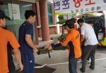 영광소방서, 해룡중·고등학교 소방합동훈련 실시