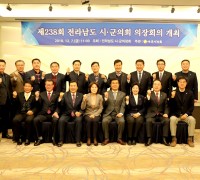 제238회 전라남도 시·군의회 의장회 나주에서 개최