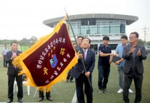 영광군, 전라남도교육감기 축구대회 우승팀 격려