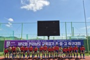 영광FC U-12, 전남교육감기 축구대회 우승으로 성장세 '입증'