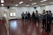영광경찰서 현장 대응 강화 ‘테이저건’ 사용 특별훈련