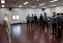 영광경찰서 현장 대응 강화 ‘테이저건’ 사용 특별훈련