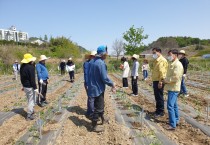 김장오 영광군수 권한대행, 농촌일손돕기 현장 격려