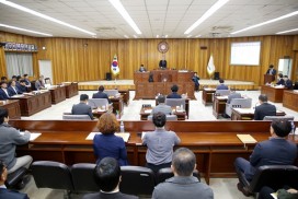 영광군의회, 제287회 임시회 개회