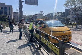 영광교육지원청, 경찰서와 학원 차량 동승보호자 동승 여부 합동 단속