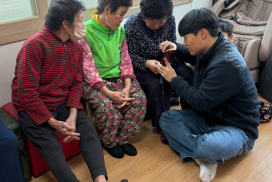 묘량면, 어르신 대상 찾아가는 스마트폰 교육 실시