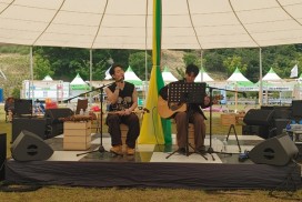 싱어송라이터 ‘그려준’·색소폰 뮤지션 ‘지니’, 영광 법성포단오제 미니 콘서트로 감동 선사