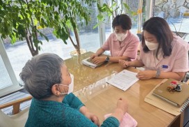 영광군, 노인요양시설 대상  찾아가는 소비쿠폰 신청 서비스 지원