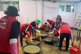 영광군, 무안군 수해 현장에 자원봉사자 지원