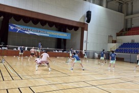 배드민턴 국가대표 상비군, 영광군에서 승리를 향한 스매시!