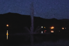 불갑저수지 고사분수, 예산 낭비 논란…‘야간 조명 불능 지적’