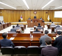 영광군의회, 제291회 제2차 정례회 폐회…2026년도 예산 7,443억 원 확정