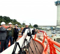 장세일 영광군수, 칠산타워 관광개발 현장 점검… “체류형 관광지로 조성”