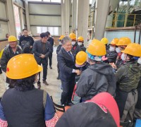 장세일 영광군수, 환경관리센터 근로자 격려 방문